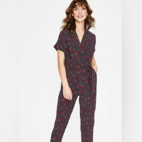 Boden Pants - Boden Frederica Floral Jumpsuit